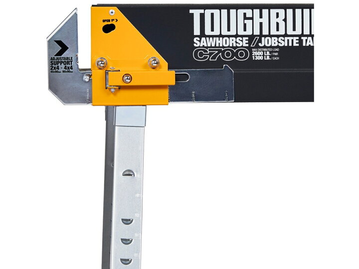 楽天市場】TOUGHBUILT（タフビルト）アジャスタブル ソーホース（2本組 