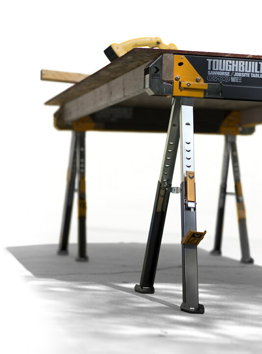 楽天市場】TOUGHBUILT（タフビルト）アジャスタブル ソーホース（2本組 