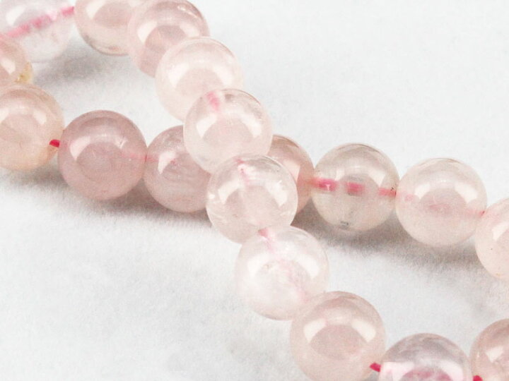楽天市場】ローズクォーツ ブレスレット rosequartz ばら石英 紅水晶 