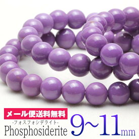 フォスフォシデライト ブレスレット 9mm～11mm パワーストーン 天然石 ブレス ランダム発送 メール便送料無料 [M便 1/10]