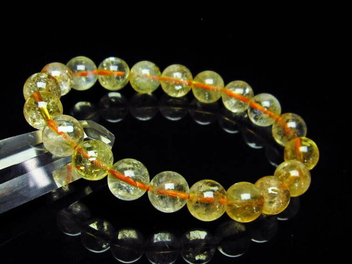 楽天市場】シトリン ブレスレット 9mm 10mm Citrine メンズ レディース 