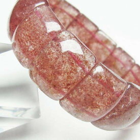 ストロベリークォーツ バングル 苺水晶 strawberry quartz メンズ レディース ランダム発送 送料無料 711-303