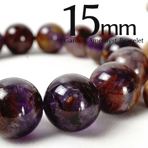 _P5{ő2,000~OFF^ AWXg uXbg 15mm K[fAWXg  amethyst AVXg uX Quartz Bracelet Y fB[X ANZT[ _ [։ [M 1/10] 711
