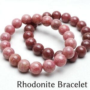[hiCg uXbg 11mm rhodonite bracelet KNP uX Y fB[X ANZT[ _ [։ [M 1/10] 711-382