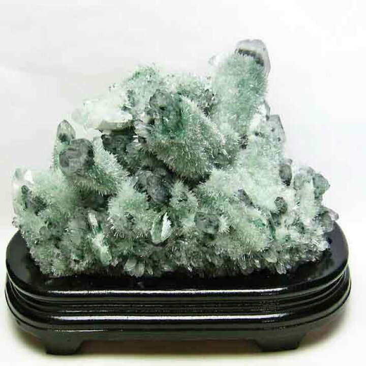 楽天市場】5.7Kg 緑水晶 クラスター 一点物 192-10 : 天然石  