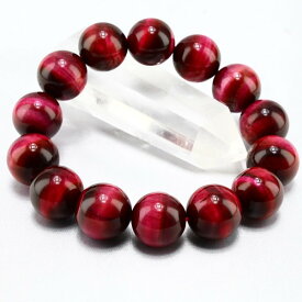 タイガーアイ ブレスレット 16mm ピンクタイガーアイ 虎目石 Tigereye 虎眼石 キャッツアイ メンズ レディース ブレス パワーストーン 天然石 ランダム発送 メール便可 [M便 1/10] 911-105