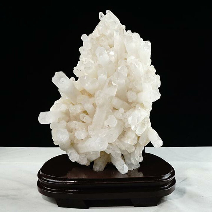 楽天市場】4.6Kg 水晶 クラスター クリスタルクォーツ 原石 ファントム 