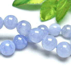 ＼ポイント10倍＆最大3千円OFF／ ブルーレースアゲート ブレスレット 13mm メノウ アゲート ブレス blue lace agate bracelet メンズ レディース ランダム発送 メール便可 [M便 1/10] 711-22