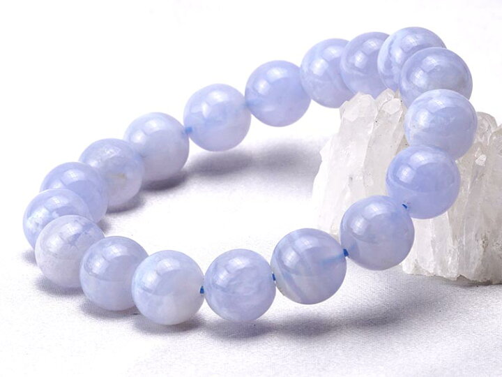 楽天市場】ブルーレースアゲート ブレスレット 10.5mm bluelace agate 