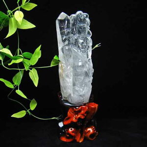 1Kg  ω u 蒤 NX^NH[c Crystal quartz sculpture  t _  154-3