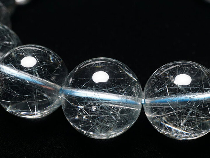 楽天市場】ブルールチル ブレスレット 13mm ルチルクォーツ 藍針水晶 