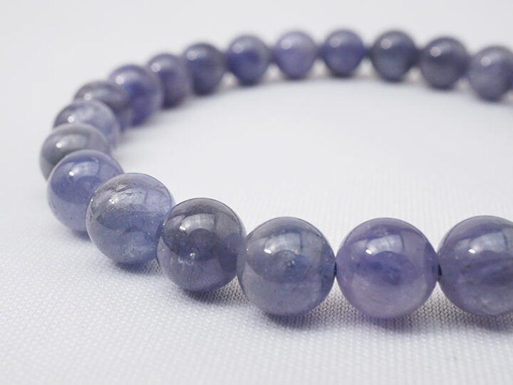 楽天市場】タンザナイト ブレスレット 7mm Tanzanite Bracelet ブルー 