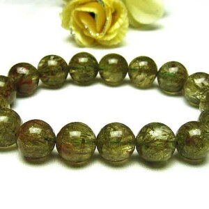 _|Cg10{ő3~OFF^ O[Gsh[g uXbg 12mm Η uX Epidote bracelet sX^TCg p[Xg[ VR _ [] 211-2202