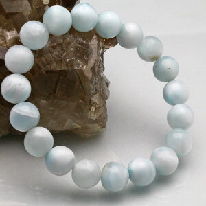 _}\ PT5{^ }[ uXbg 10mm u[yNgCg bracelet \[_]D yNgCg pectolite }[ uX larimar Dj bracelet Y fB[X _ 