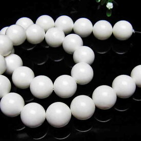 シャコガイ 一連 14mm ビーズ アクセサリーパーツ ハンドメイド ランダム発送 メール便可 [M便 1/5] 714-41