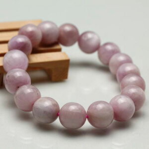 �~���L�[�N���c�@�C�g �u���X���b�g 12mm Kunzite bracelet ���V�A�P�� �z�P�� �u���X �s���N�X�|�f���[���� �p���[�X�g�[�� �V�R�� ��_�� �������� [M�� 1/10] 211-3776