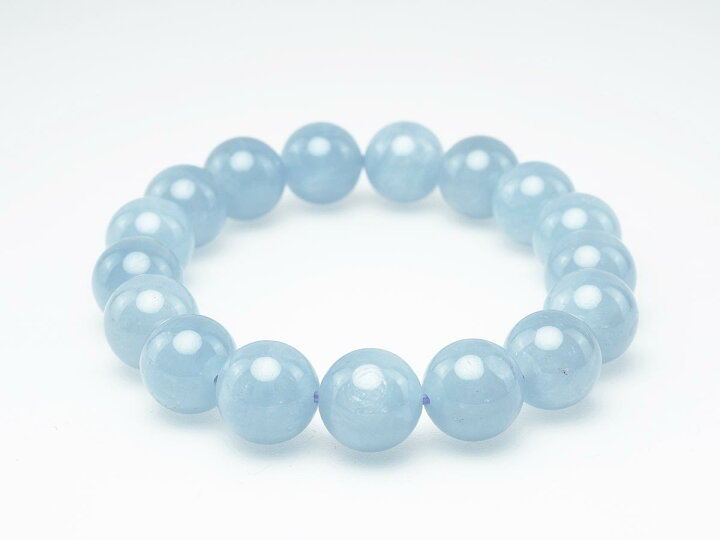 楽天市場】アクアマリン ブレスレット 12mm ブレス aqua marine 