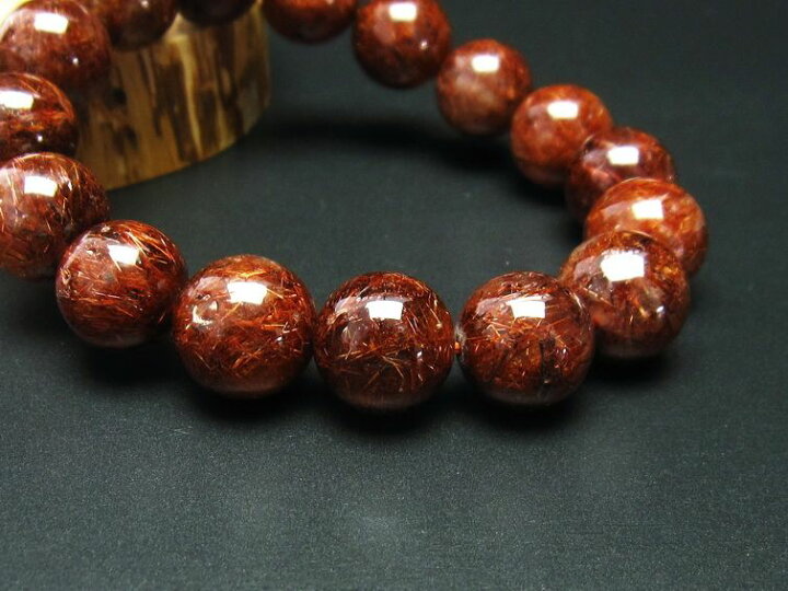 楽天市場】ルチルクォーツ ブレスレット 13mm コッパールチル bracelet 