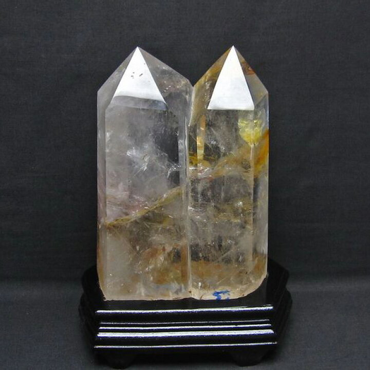 楽天市場】3.5Kg 水晶 六角柱 水晶 ポイント クリスタル クォーツ 石英 