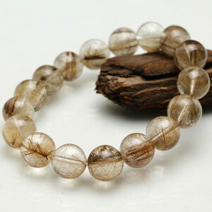 v`i`NH[c uXbg 12mm rutilated quartz bracelet v`i` uX j萅 Y fB[X _ [] 211-4226