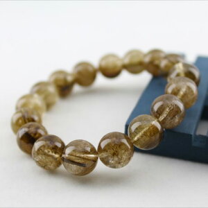 �v���`�i���`���N�H�[�c �u���X���b�g 12mm �v���`�i���`�� �u���X �j���萅�� rutilated quartz �����Y ���f�B�[�X ��_�� �������� 211-4580