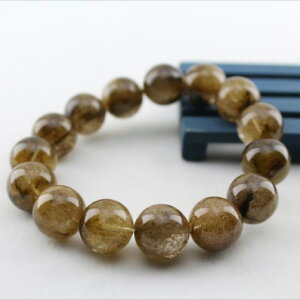 �v���`�i���`���N�H�[�c �u���X���b�g 14mm �v���`�i���`�� �u���X �j���萅�� rutilated quartz �����Y ���f�B�[�X ��_�� �������� 211-4589