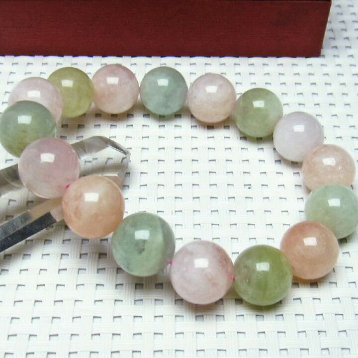楽天市場】ベリル ブレスレット 13mm beryl bracelet ミックスベリル 