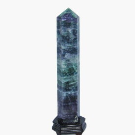 6.4Kg フローライト 六角柱 台座付属 蛍石 原石 螢石 置物 fluorite pillar フルオライト ポイント ほたる石 インテリア パワーストーン 天然石 一点物 送料無料 162-15