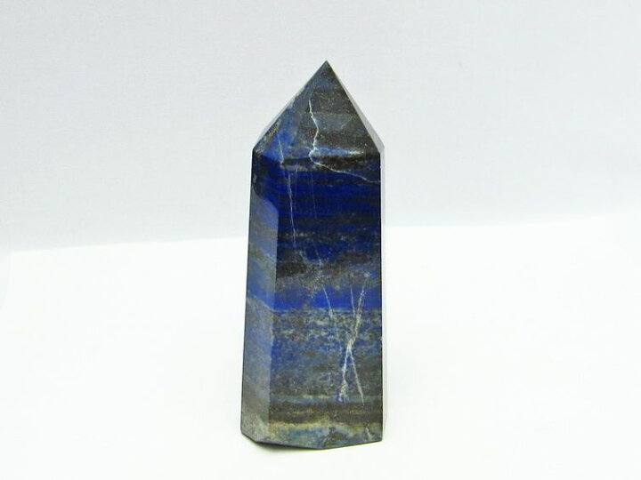 楽天市場】ラピスラズリ 六角柱 瑠璃 原石 lapis lazuli るり 置物 