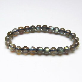 ラブラドライト ブレスレット 7mm ラブラドル長石 ブレス labradorite bracelet メンズ レディース 一点物 メール便可 [M便 1/10] 111-14875