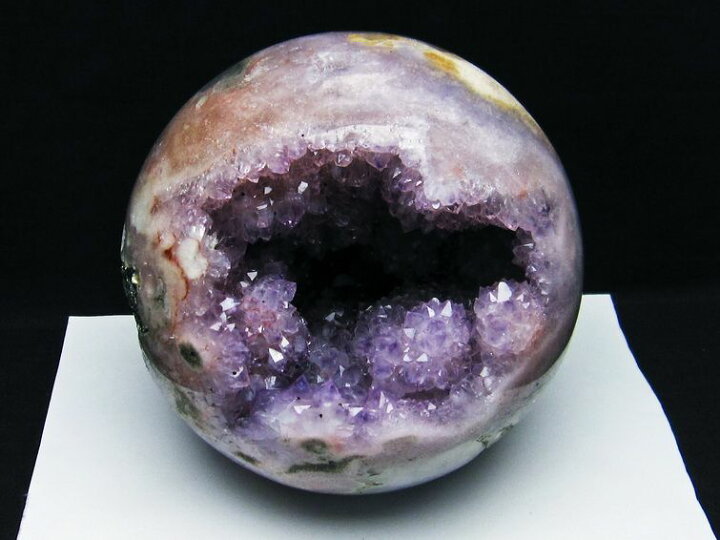 楽天市場】5.4Kg アメジスト 笑口丸玉 ブラジル産 Amethyst 丸玉 