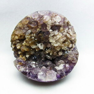 2.9Kg アメジスト 笑口丸玉 ブラジル産 カルサイト付き ジオード Amethyst 紫水晶 丸玉 原石 Crystal アメシスト スフィア インテリア Quartz 置物 浄化 開運 風水 メンズ レディース 天然アメジスト