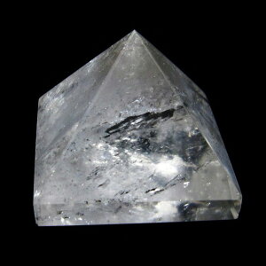 水晶 ピラミッド 置物 水晶 原石 クリスタルクォーツ Crystal quartz pyramid 開運 風水 浄化 浄化用水晶 一点物 145-555
