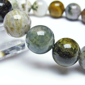 �I�[�V�����W���X�p�[ �u���X���b�g 13mm Ocean jasper �W���X�p�[ �u���X Bracelet �ɋ� �����Y ���f�B�[�X ��_�� ���[���֑������� 111-27271