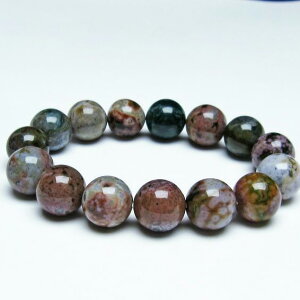 �I�[�V�����W���X�p�[ �u���X���b�g 14mm Ocean jasper �ɋ� �u���X �X�l�[�N�W���X�p�[ �p���[�X�g�[�� �V�R�� ��_�� ���[���֑������� 111-27304