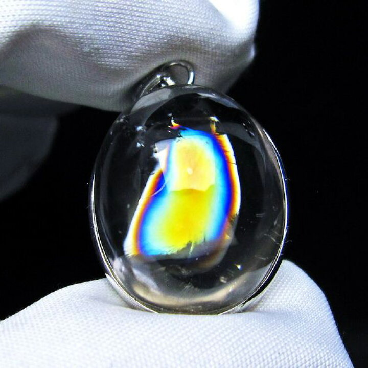 楽天市場】スモーキークォーツ ペンダント 虹入り ペンダントトップ 