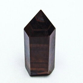 レッドタイガーアイ 六角柱 ポイント 原石 tigers eye 虎目石 置物 インテリア メンズ レディース 一点物 142-5593
