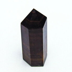 レッドタイガーアイ 六角柱 ポイント 虎目石 置物 原石 tigers eye インテリア メンズ レディース 一点物 142-5601