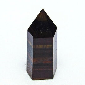 レッドタイガーアイ 六角柱 ポイント tigers eye 虎目石 置物 原石 インテリア メンズ レディース 一点物 142-5615