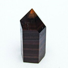 レッドタイガーアイ 六角柱 ポイント tigers eye 虎目石 置物 原石 インテリア メンズ レディース 一点物 142-5621