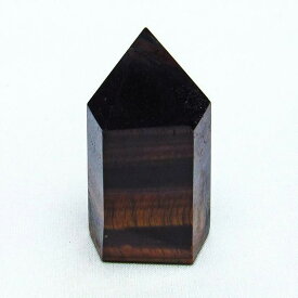 レッドタイガーアイ 六角柱 ポイント 原石 tigers eye 虎目石 置物 インテリア メンズ レディース 一点物 142-5622