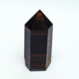レッドタイガーアイ 六角柱 ポイント tigers eye 虎目石 置物 原石 インテリア メンズ レディース 一点物 142-5628