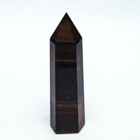 レッドタイガーアイ 六角柱 ポイント tigers eye 虎目石 置物 原石 インテリア メンズ レディース 一点物 142-5641