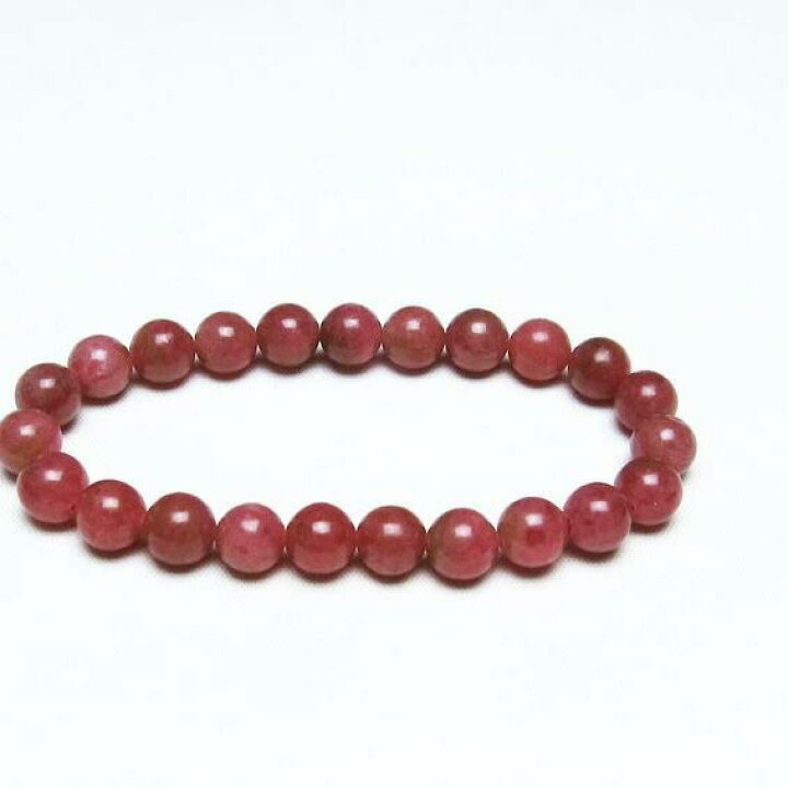 楽天市場】ロードナイト ブレスレット 8mm バラ輝石 ブレス rhodonite 
