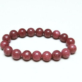 ロードナイト ブレスレット 11mm rhodonite bracelet バラ輝石 ブレス パワーストーン 天然石 一点物 メール便可 [M便 1/10] 111-29682