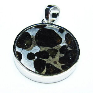 �p���T�C�g 覐� �y���_���g �I���r�� �ΓS覐� �y���_���g�g�b�v Pallasite Meteorite pendant ���e�I���C�g �p���[�X�g�[�� �V�R�� ��_�� [��������] 112-9228