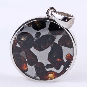 pTCg 覐 y_g Ir ΓS覐 y_ggbv Pallasite Meteorite pendant eICg p[Xg[ VR _ [] 112-9232