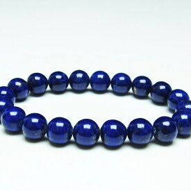 ラピスラズリ ブレスレット 10mm 瑠璃 ブレス bracelet lapis lazuli 9月 12月の誕生石 七宝 開運 風水 メンズ ディース 一点物 [送料無料] 111-31072