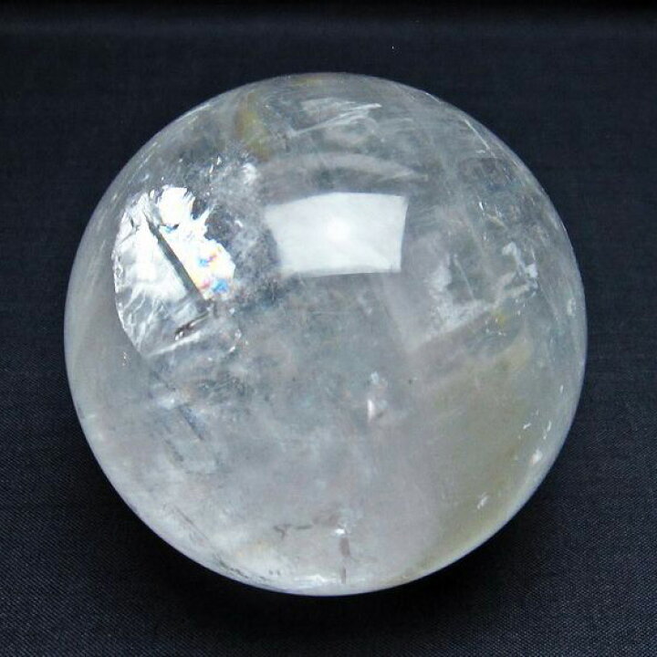 楽天市場】カルサイト 丸玉 76mm 虹入り ホワイトカルサイト calcite 