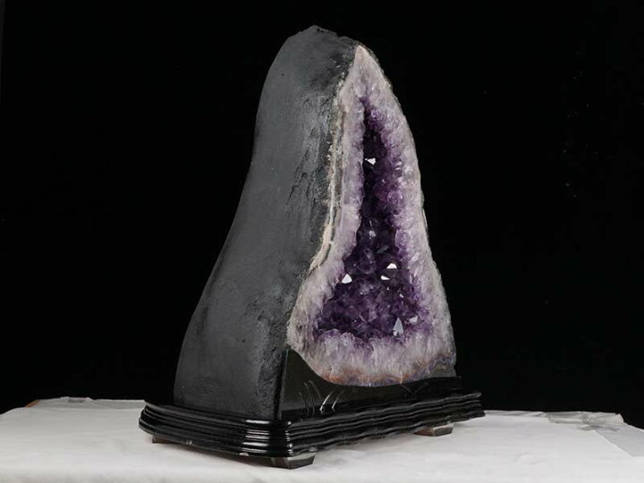 置物 観賞用 観賞石 アメジストドーム 高さ 約27cm 重量 約3.5Kg 